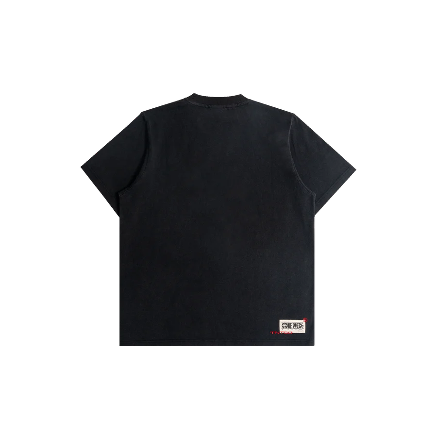 TNTCO x OnePiece Stoned Wash OP Tee Black