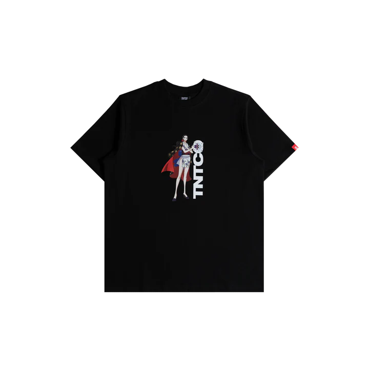 TNTCO x OnePiece Robin Tee Black