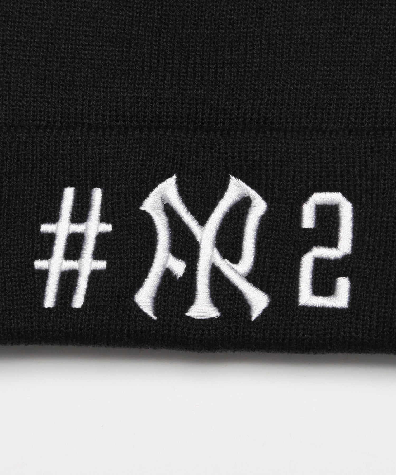 FR2 | Embroidery Beanie Black