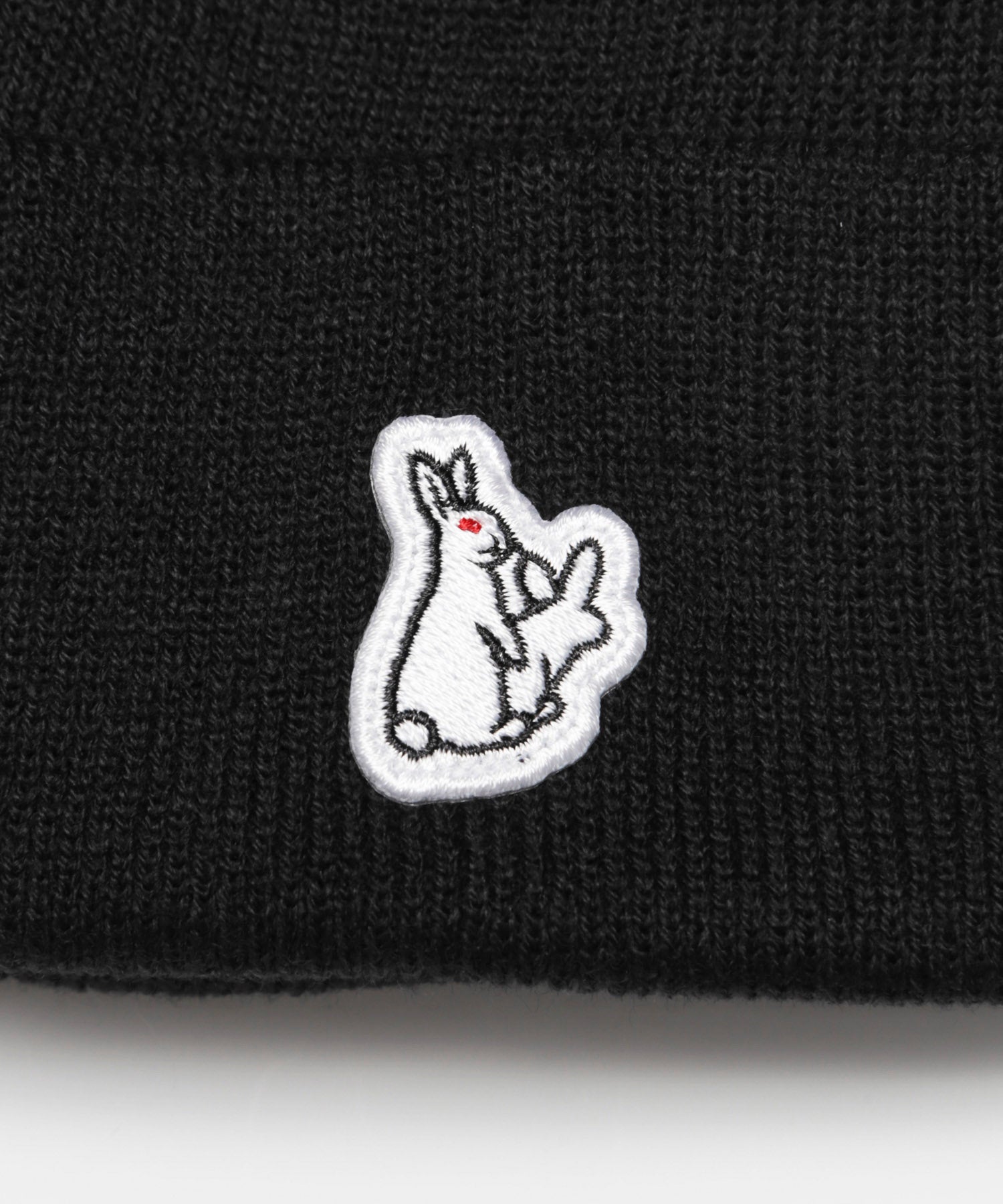 FR2 | Embroidery Beanie Black