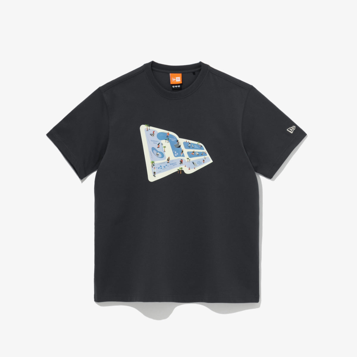 New Era LA Dodgers MLB Flag Graphic T-shirt