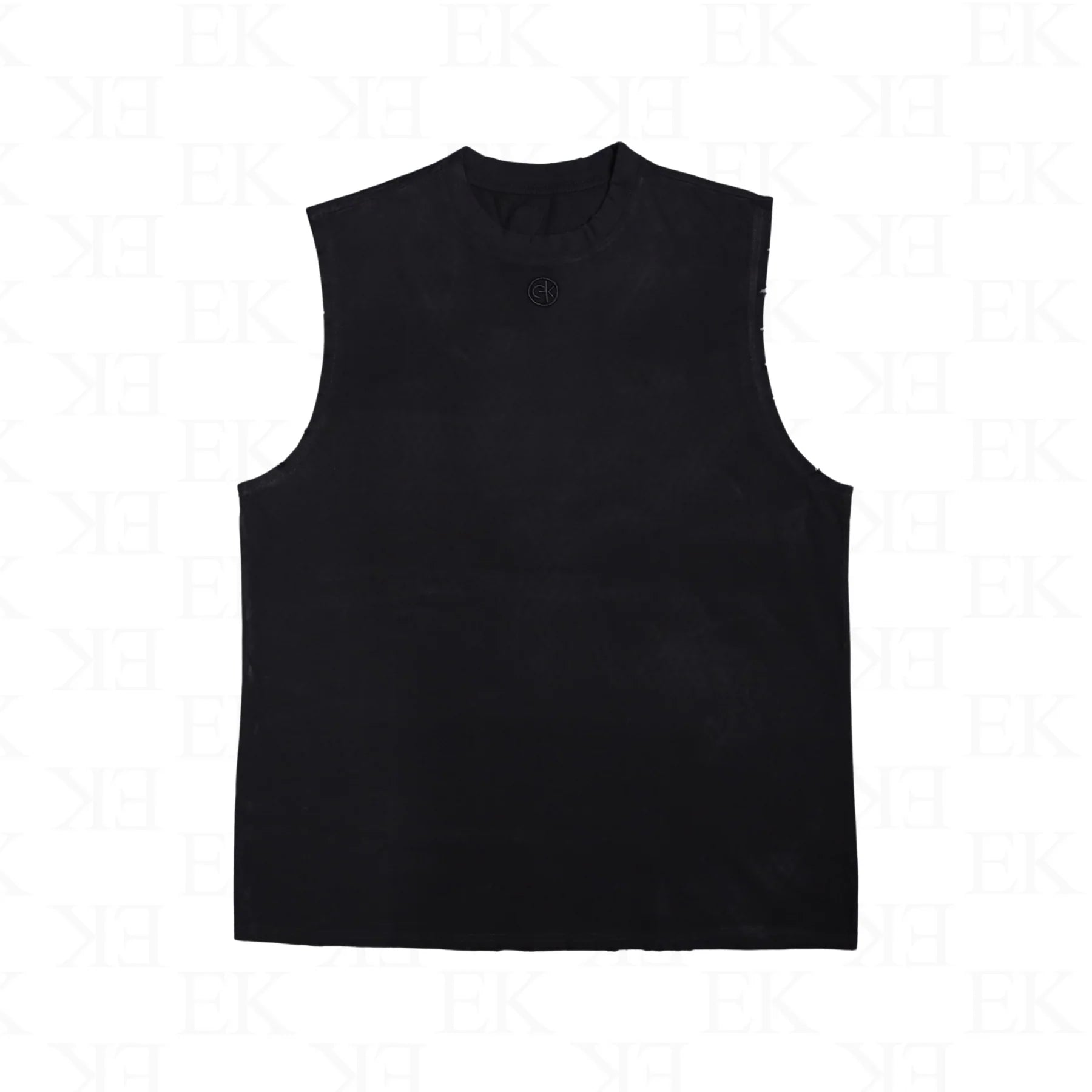 EK | Raw Singlet Black