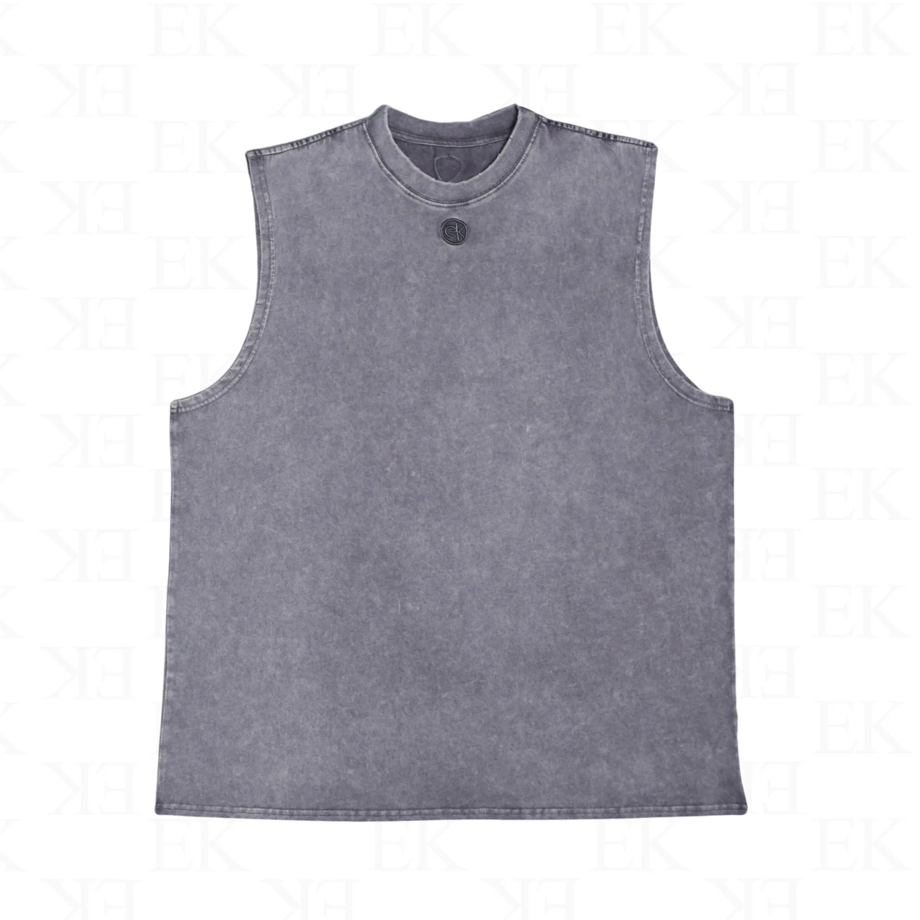 EK | Raw Singlet Washed Grey