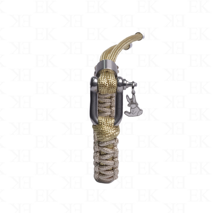 Twin Paracord Bracelet Beige