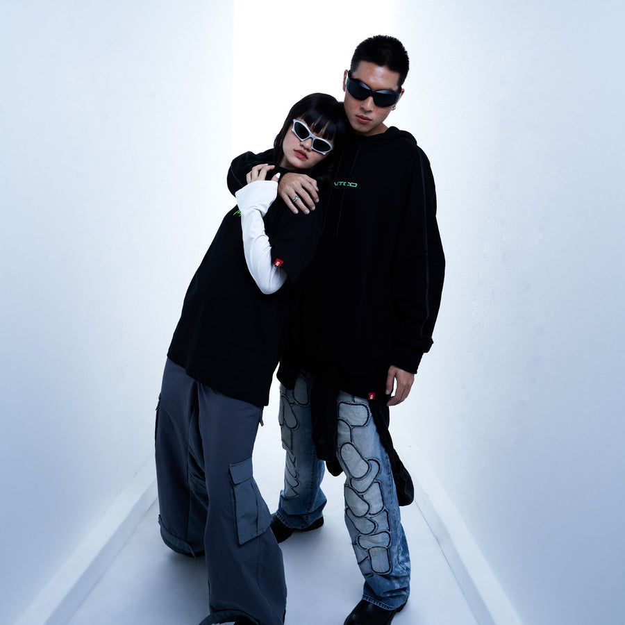 TNTCO | Coding Hooded Sweatshirt Black