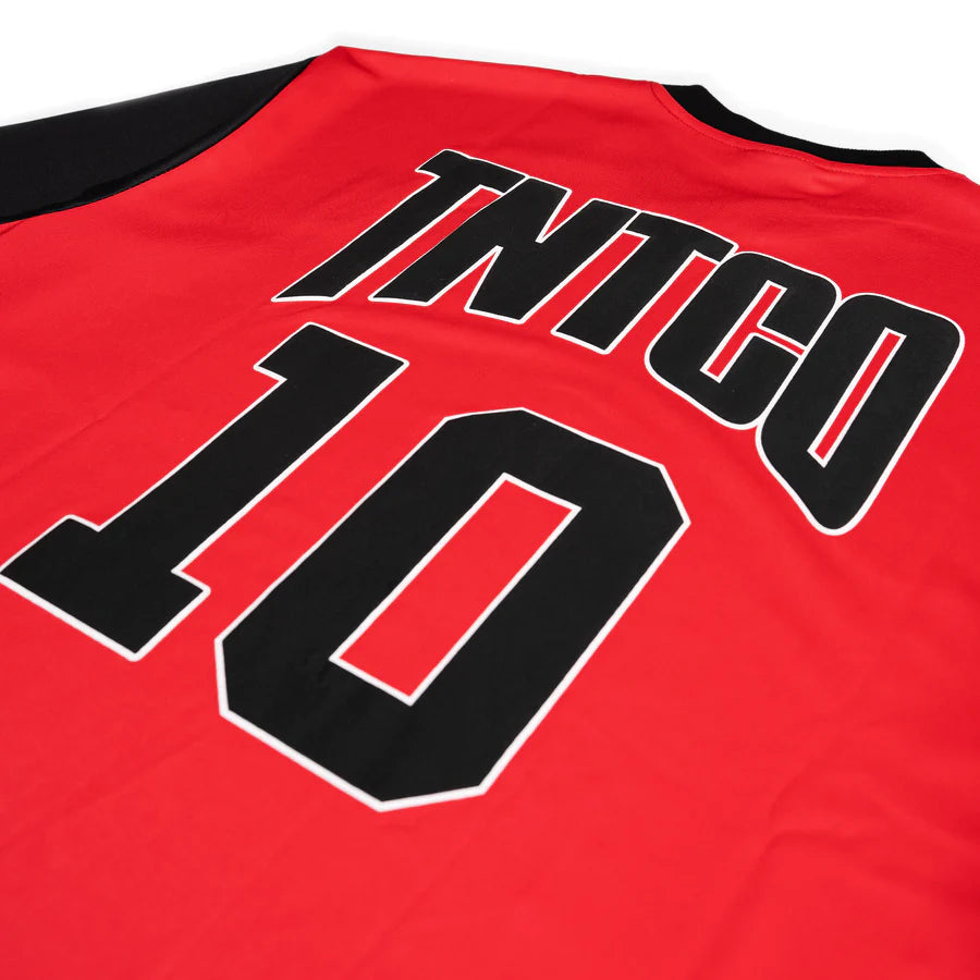 TNTCO x OnePiece Chopper Hockey Jersey Red