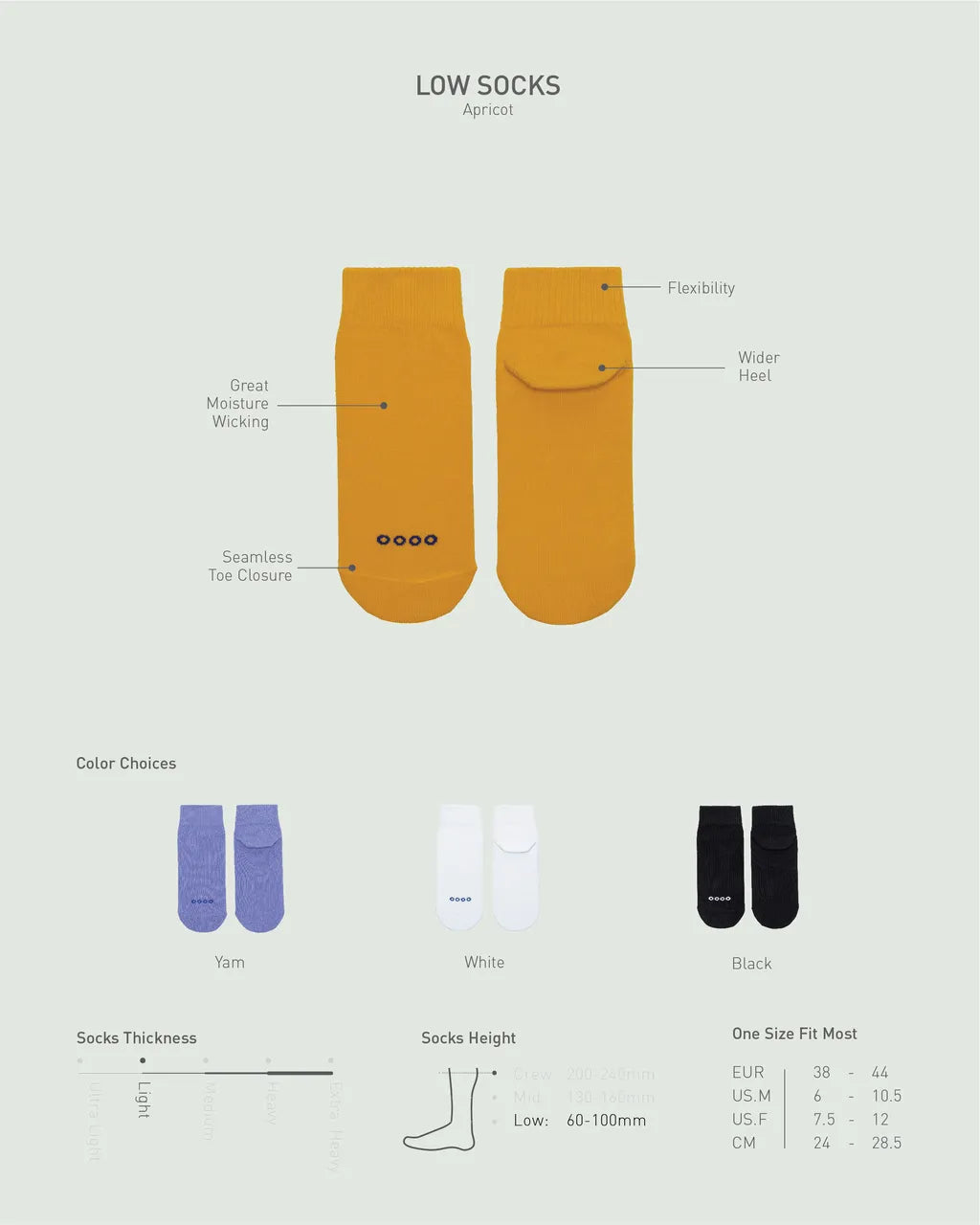 Basic Low Socks
