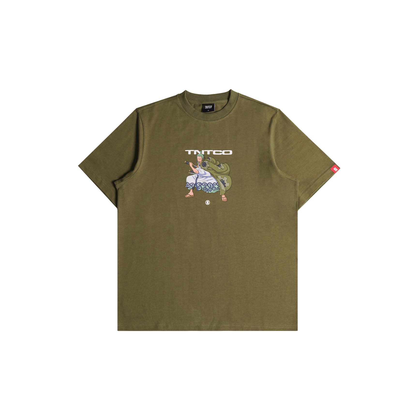 TNTCO x OnePiece Zoro Tee Green