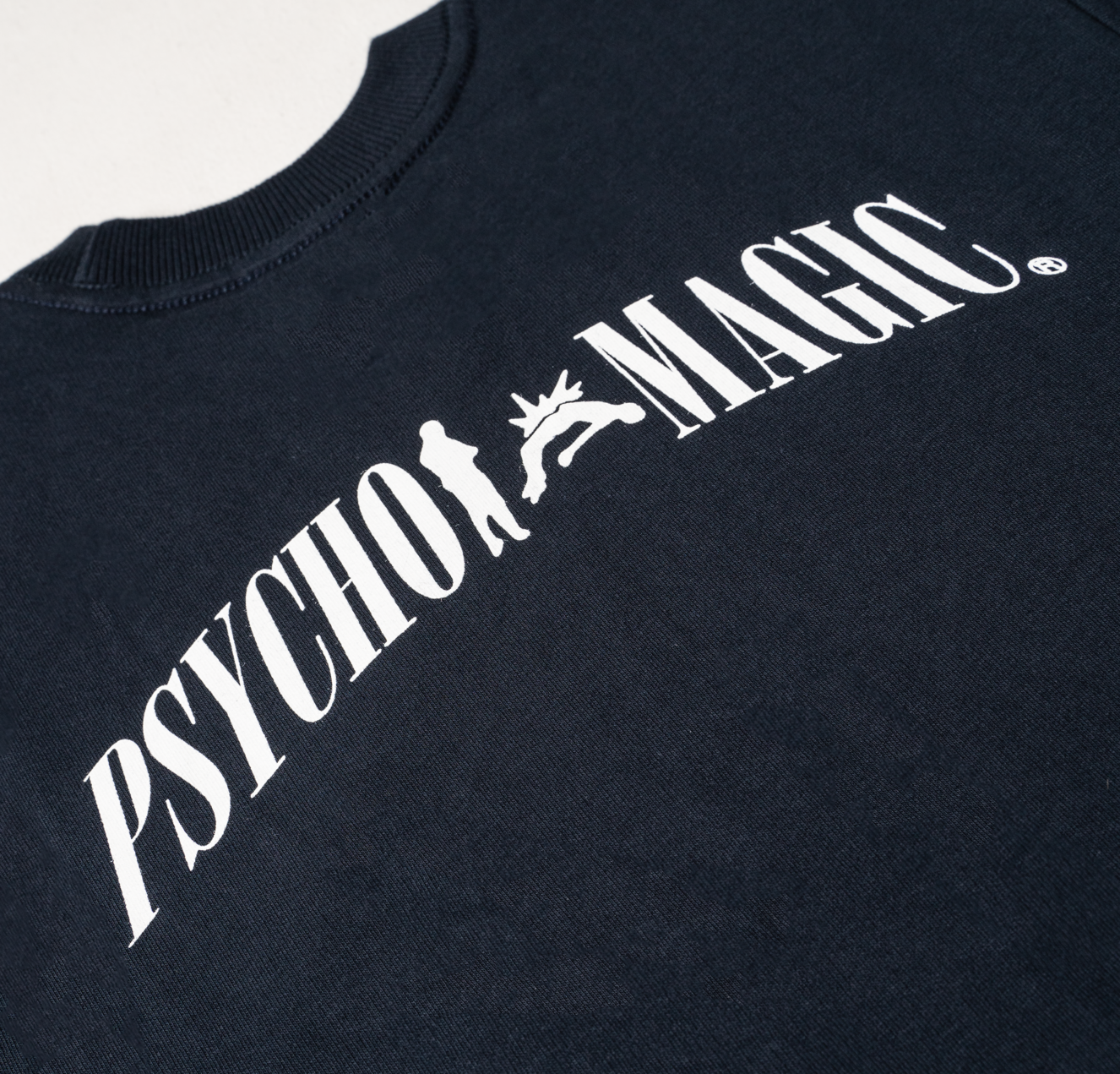 Psycho Magic | Alone Tee Dark Blue !