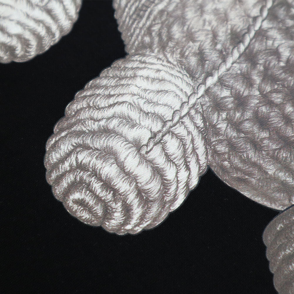 Eglaf | Puppet Crochet Dachshund Tee Black