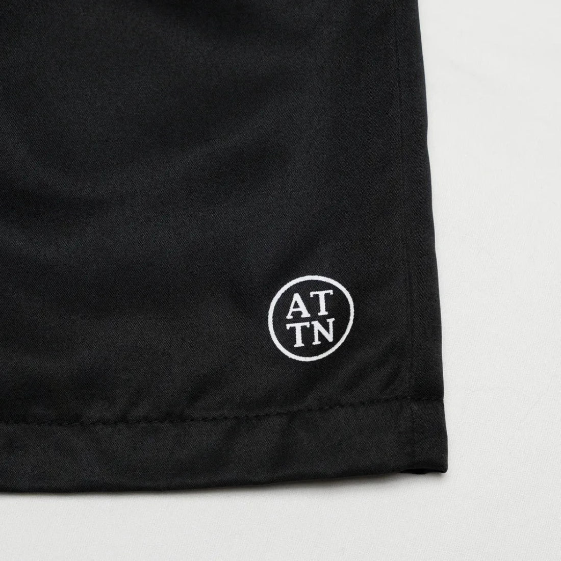 ATTN | Panelled Track Shorts Black