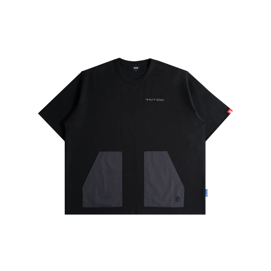 TNTCO | PCP-02 Oversized Pocket Tee Black