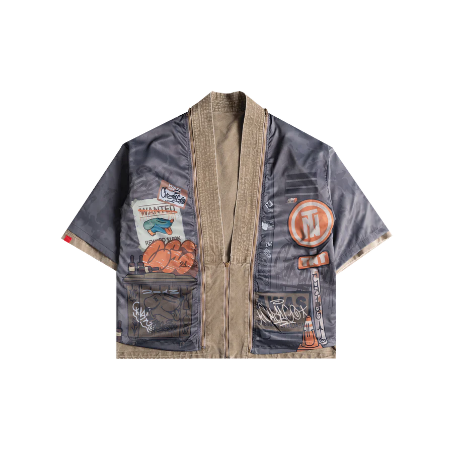 TNTCO x TCC x Chaigo Recoil Yukata Brown
