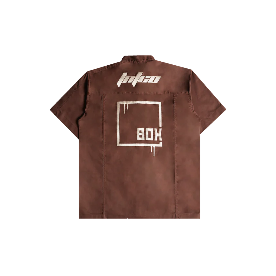 TNTCO x BOXKL Box Shirt Brown