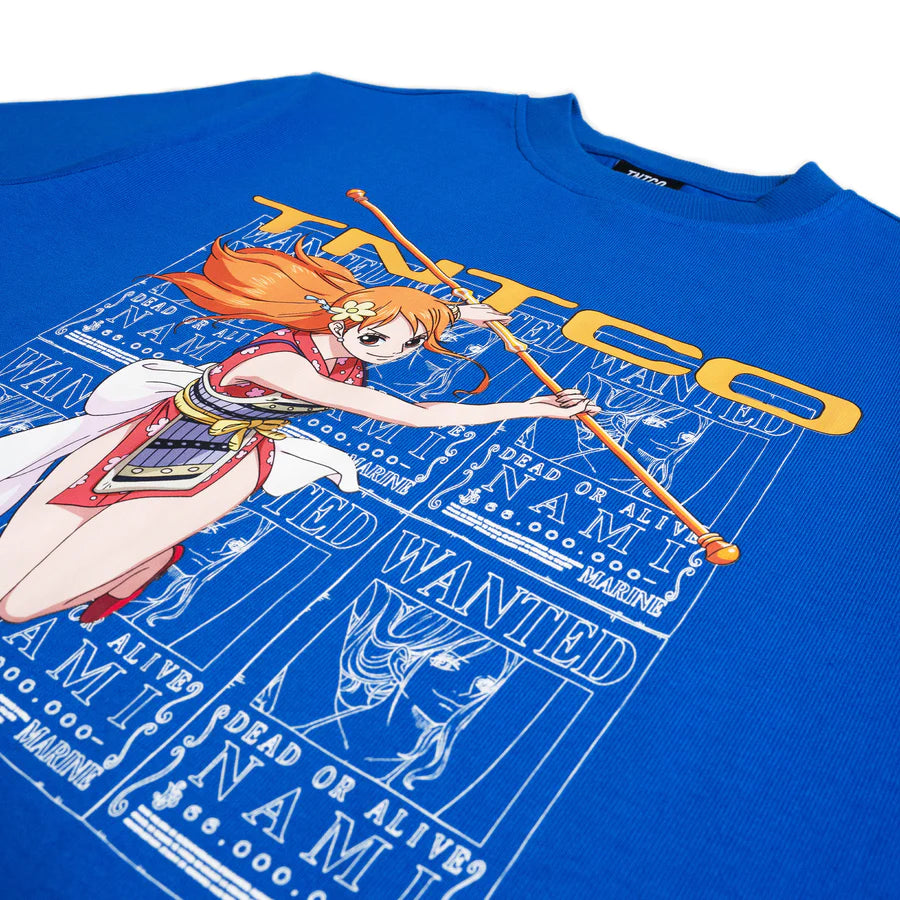 TNTCO x OnePiece Nami Tee Royal Blue