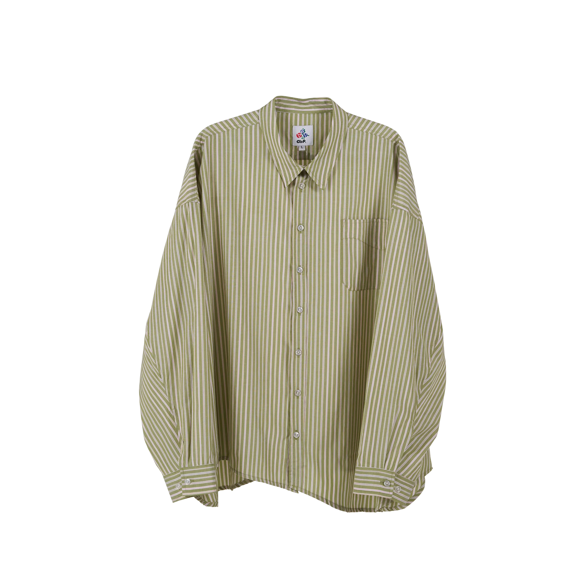 Against Lab | abp. Big Bro Shirt Stripe Green