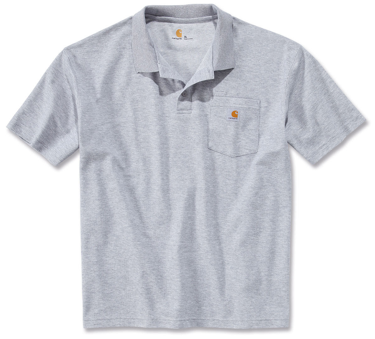 Carhartt | TK0570-M Loose Fit Midweight Pocket Polo Heather Gray