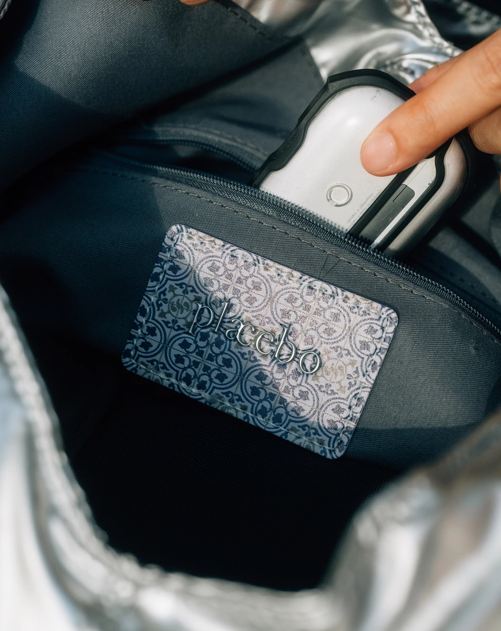 "Bēru" Bag: Mercurial