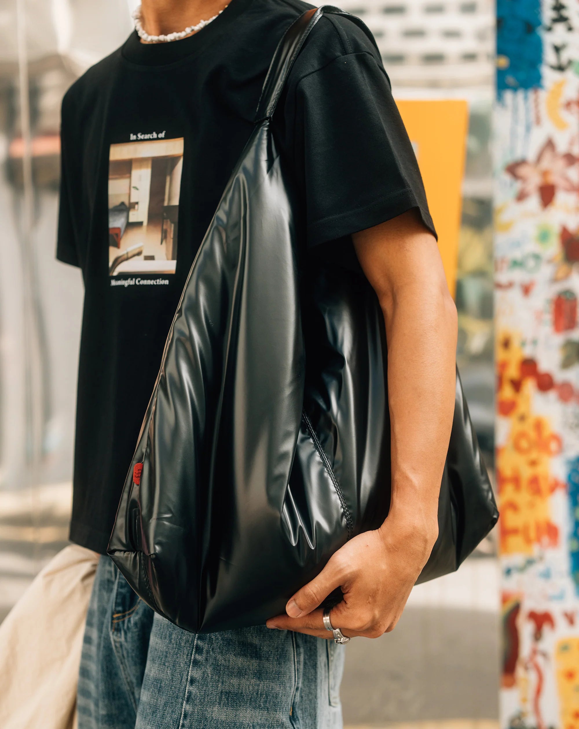 "Bēru" Bag: Obsidian