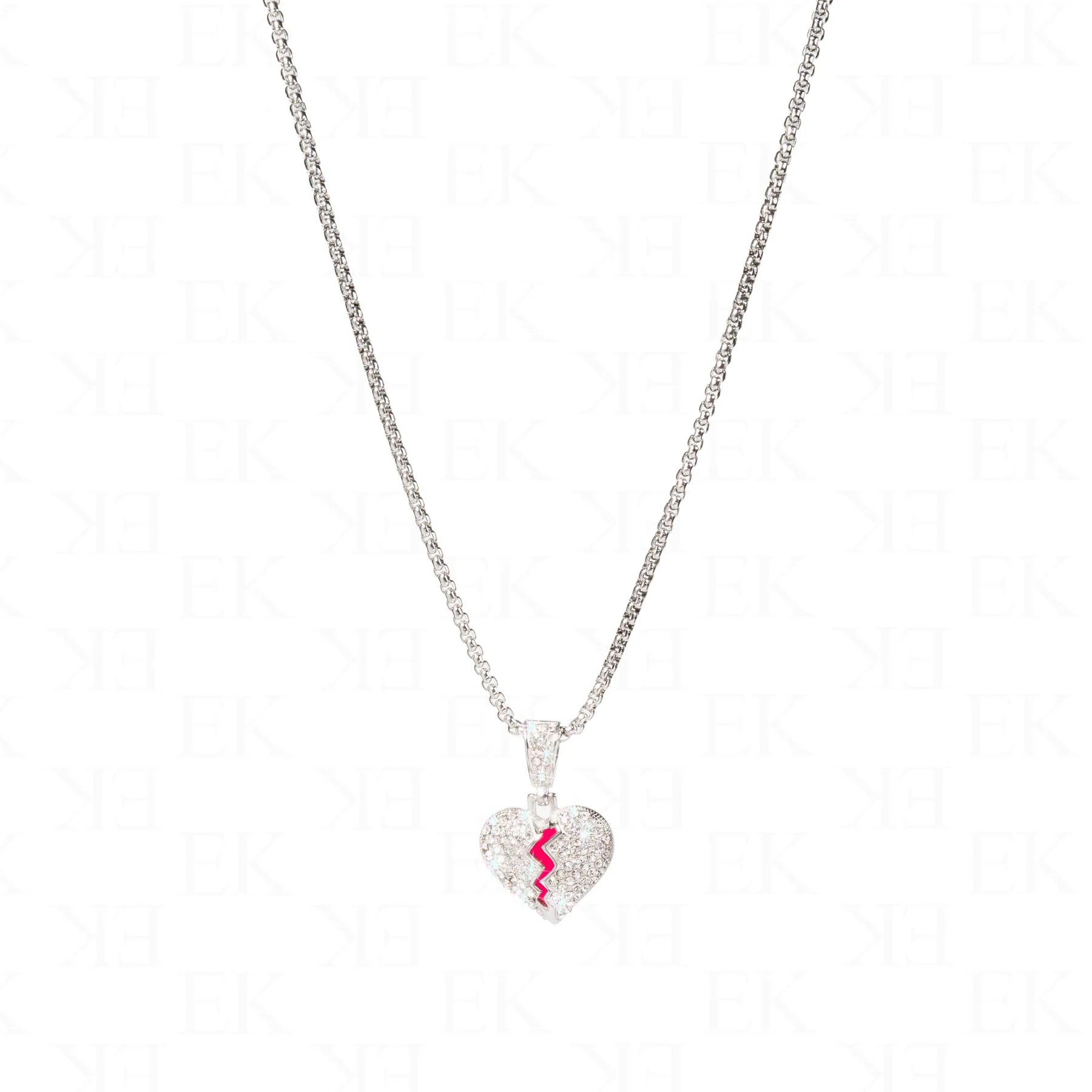 EK | Heartbreaker Necklace Silver