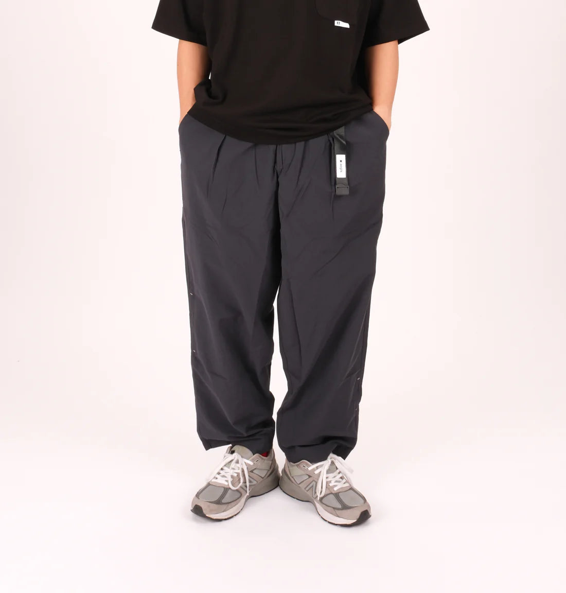 Aegis | Wide Balloon Trousers Navy