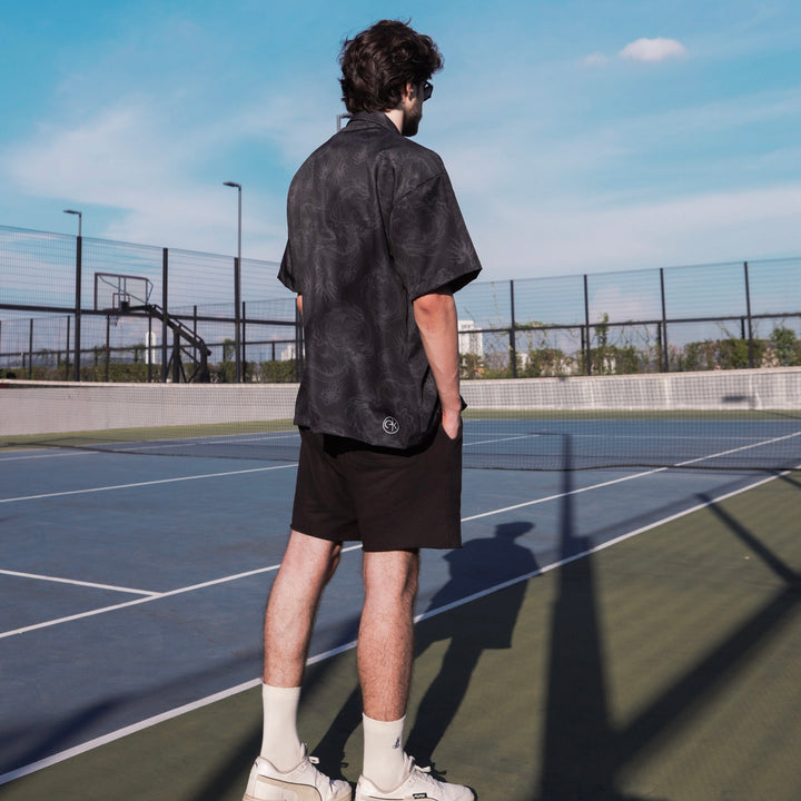 EK | Dragon Print Shirt Black