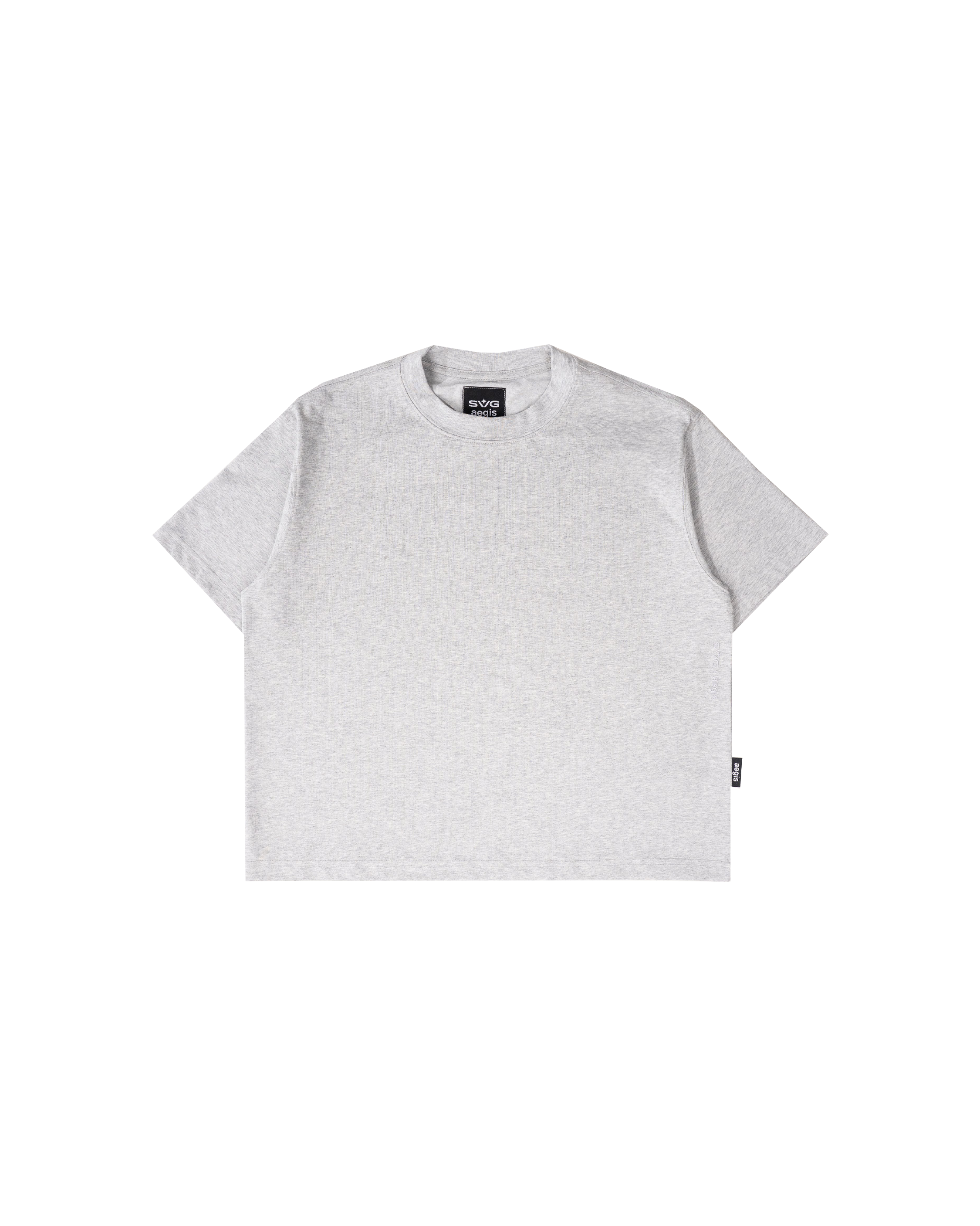 Céleste Light Grey Crop Tee