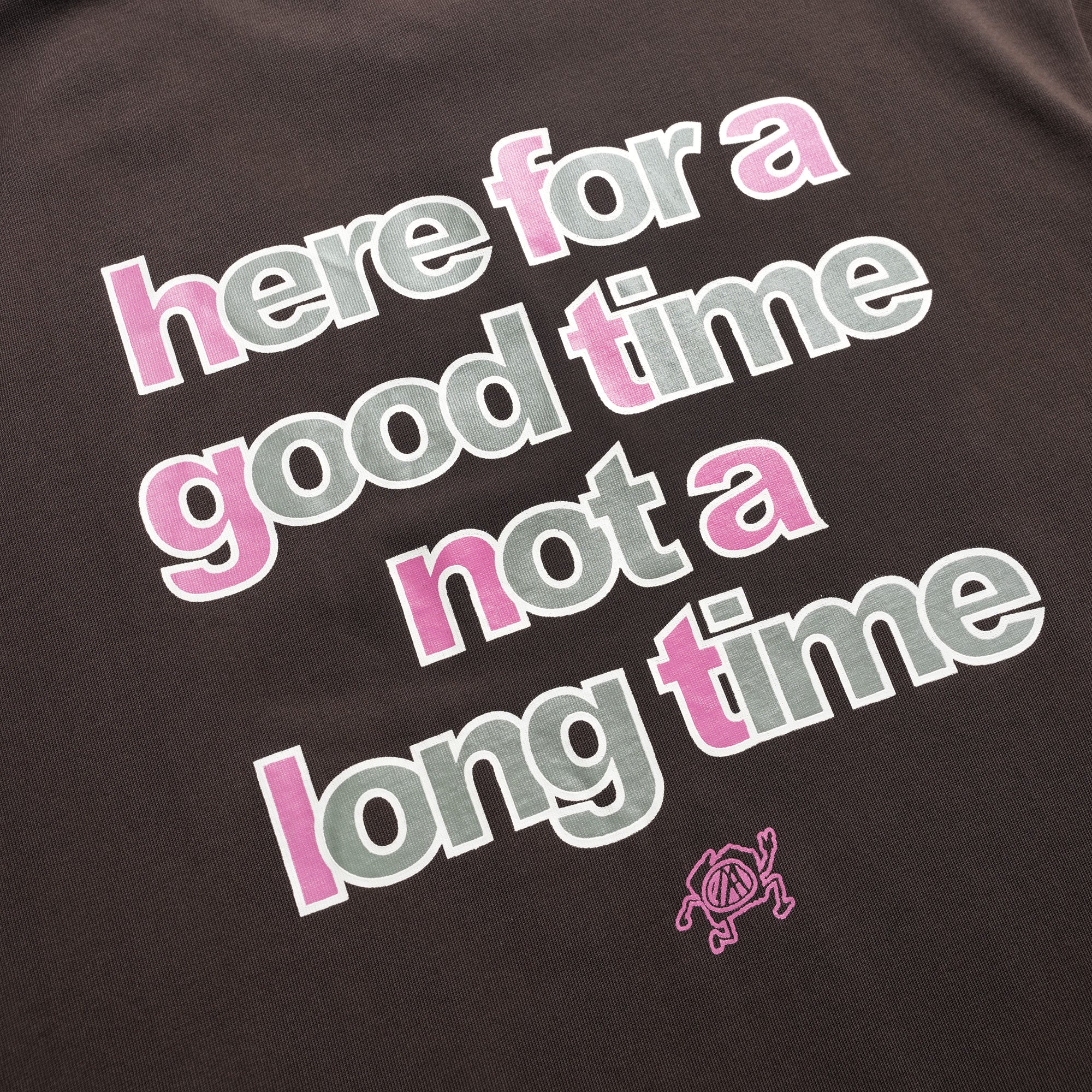 Against Lab | Quote Tee Dark Brown