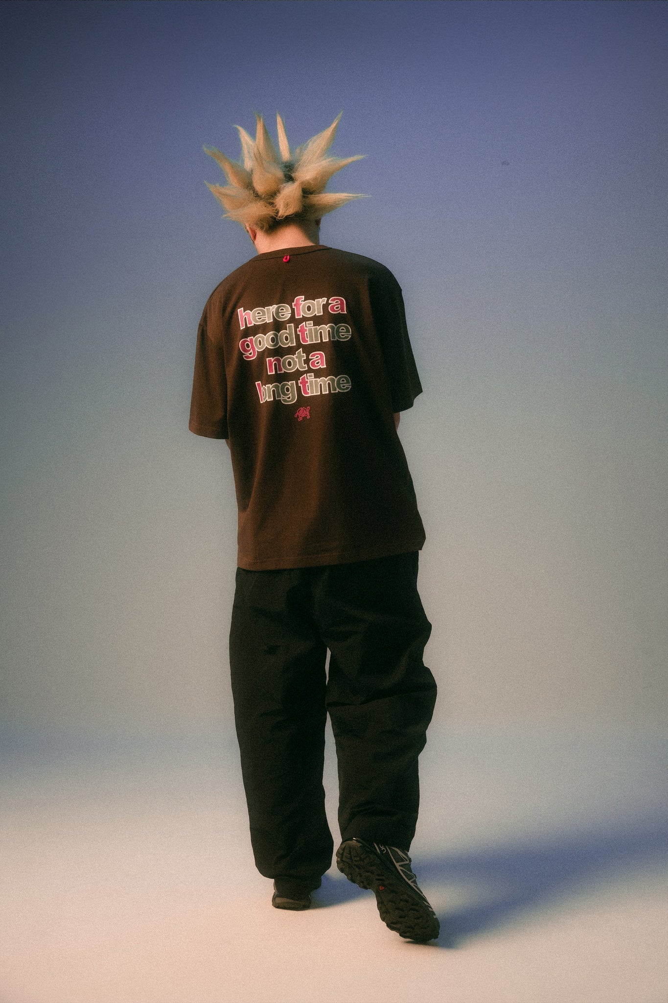 Against Lab | Quote Tee Dark Brown
