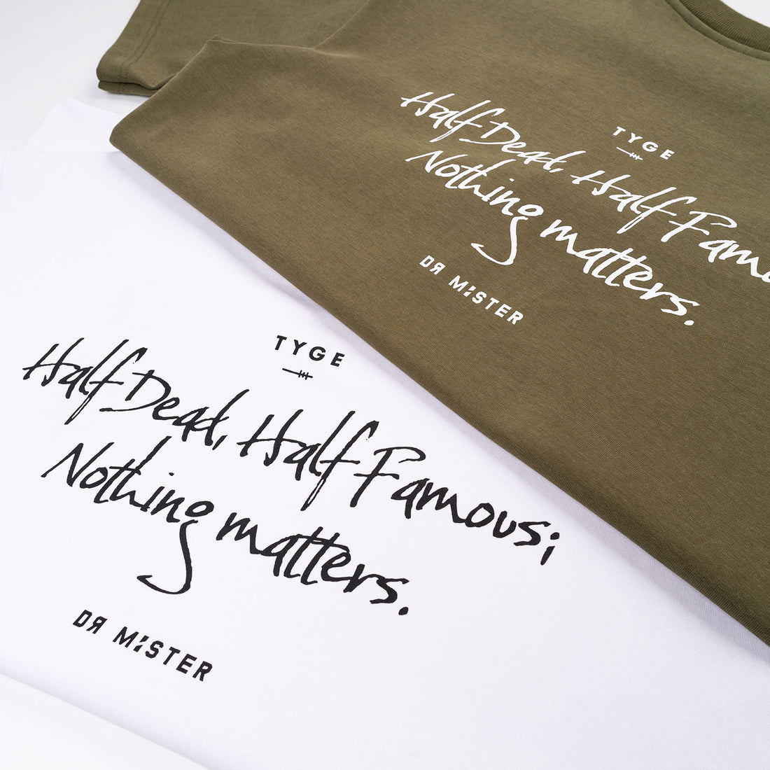 Dr Mister | Nothing Matters Heavy Broad Tee Green