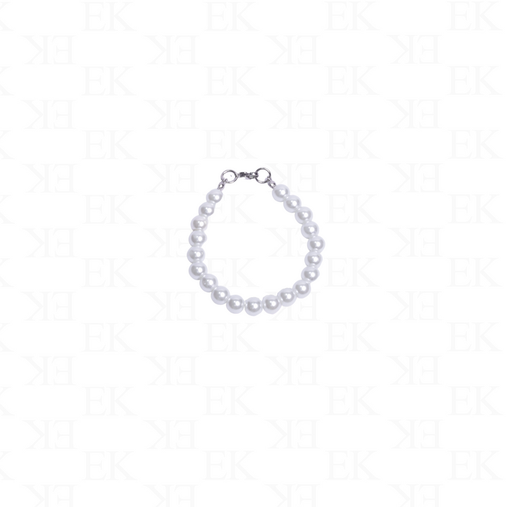 Full Pearl Bracelet White