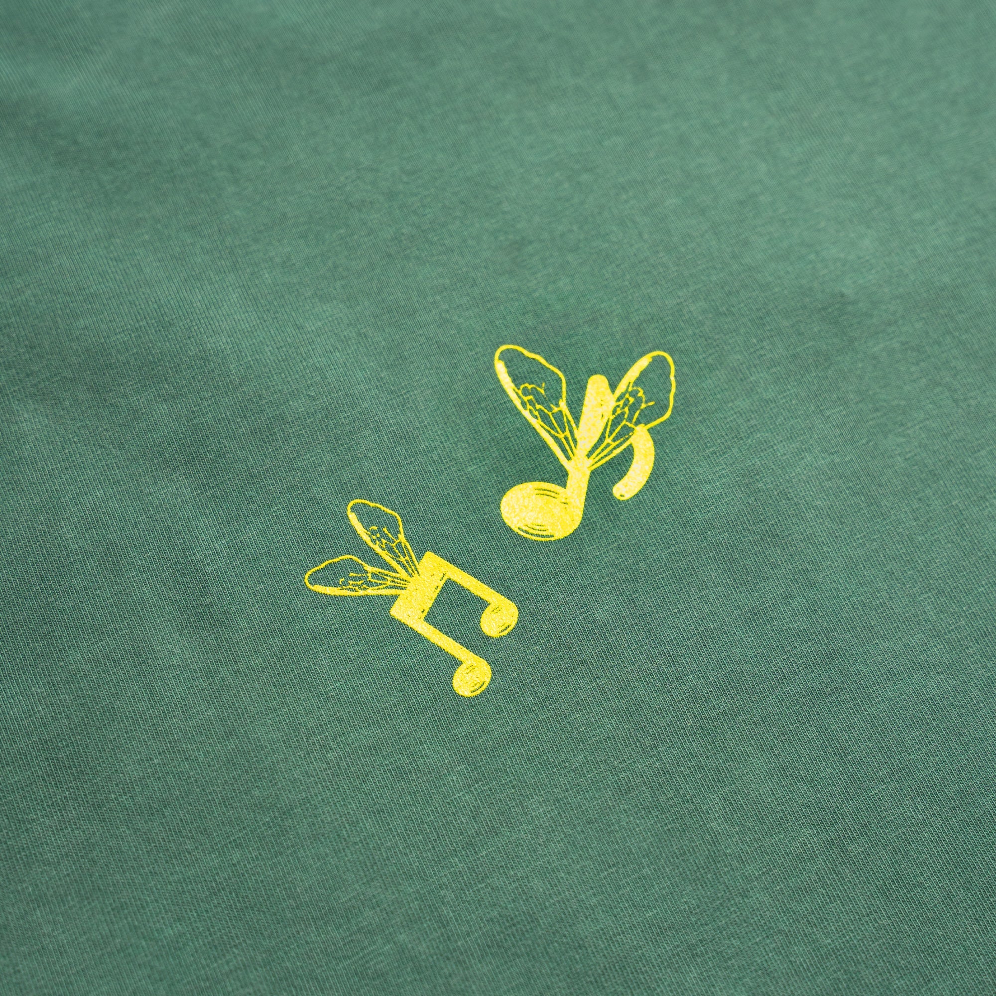 Against Lab | Washed Sound System Tee Green