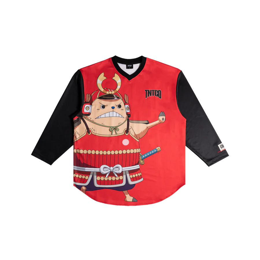 TNTCO x OnePiece Chopper Hockey Jersey Red