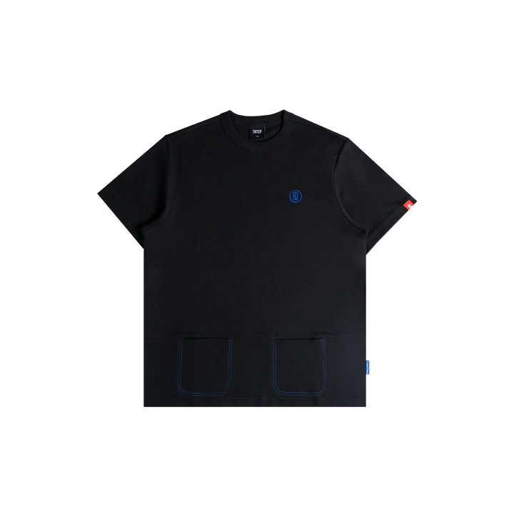 TNTCO | Twin Prime Pocket Tee Black