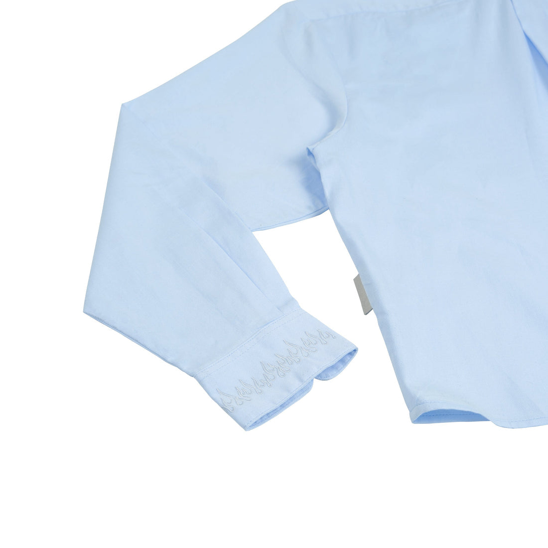 Flametongue Crop Shirt Blue