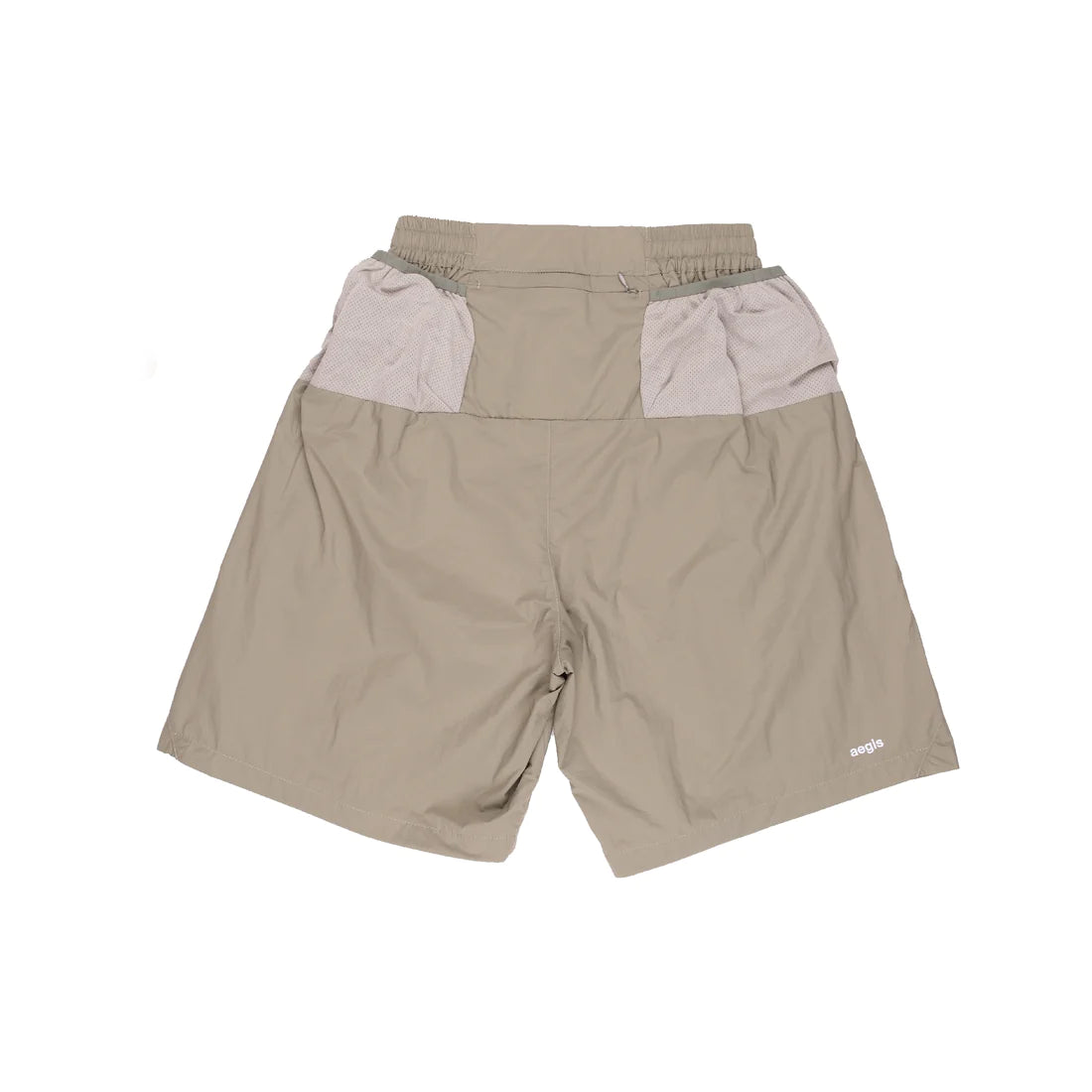 Aegis | Wide Nylon Shorts Sage Green