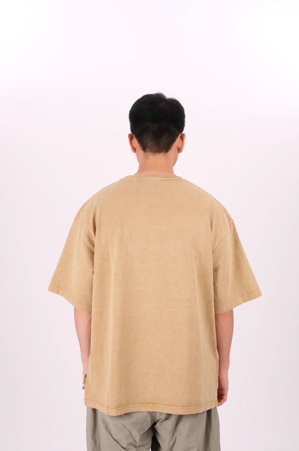 Aegis | Washed Pocket Tee Tan