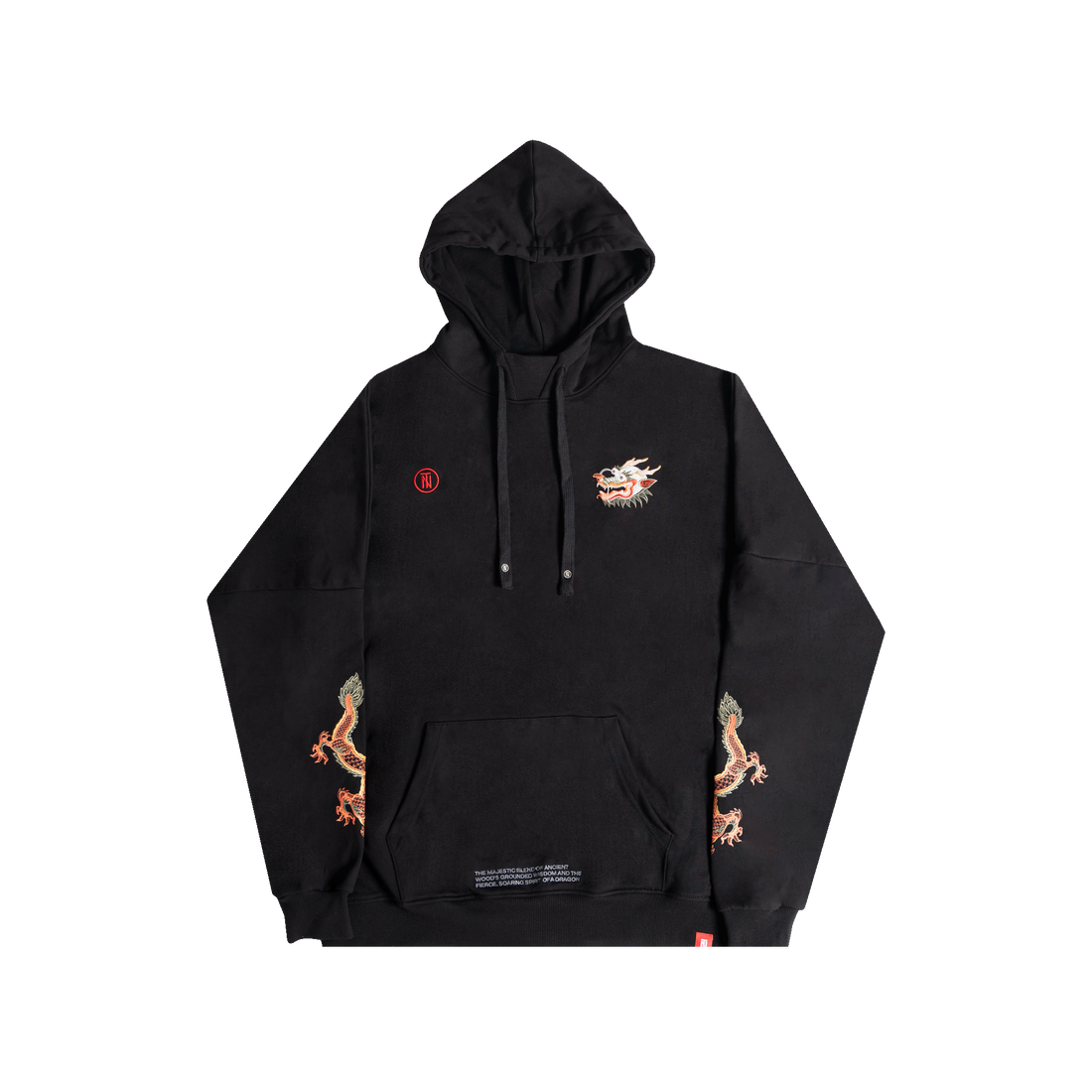 TNTCO WK Dragon Hoodie Black