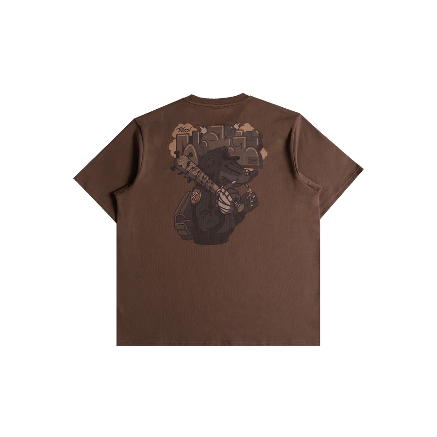 TNTCO x TCC x Chaigo Resistant Tee Dark Brown