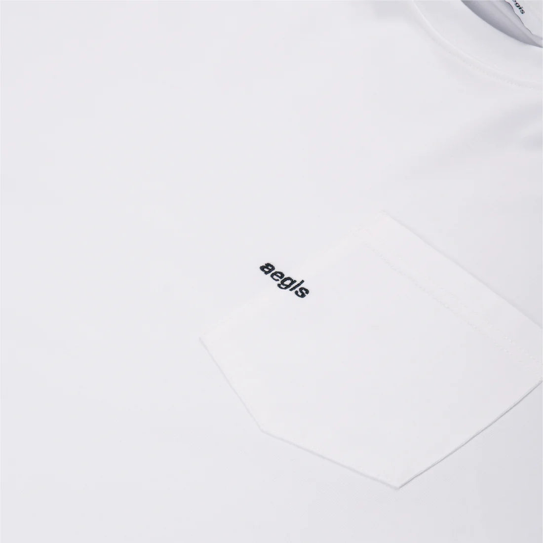 Aegis | Washed Pocket Tee White