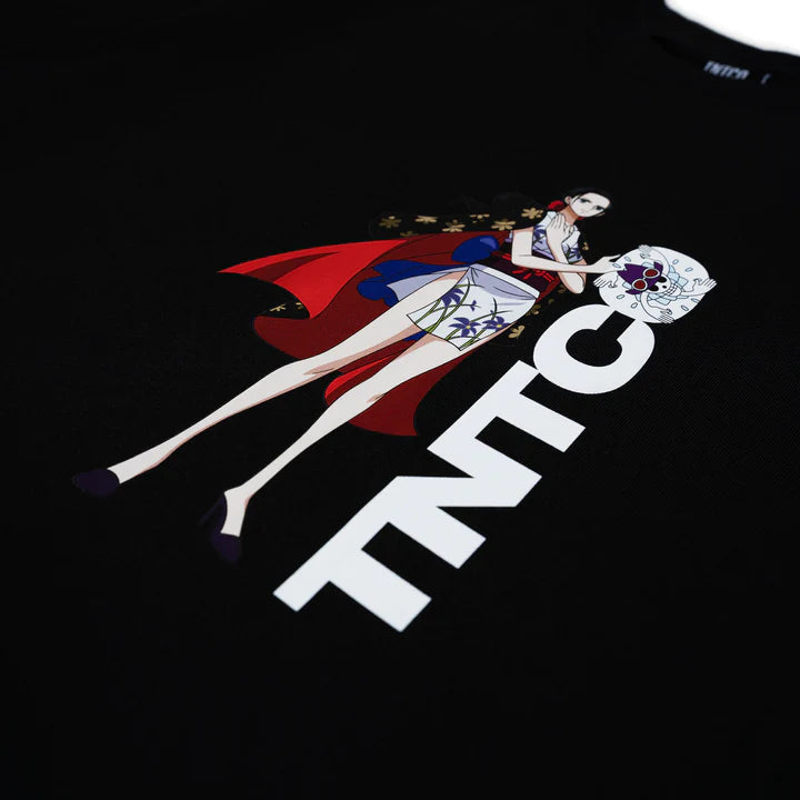 TNTCO x OnePiece Robin Tee Black