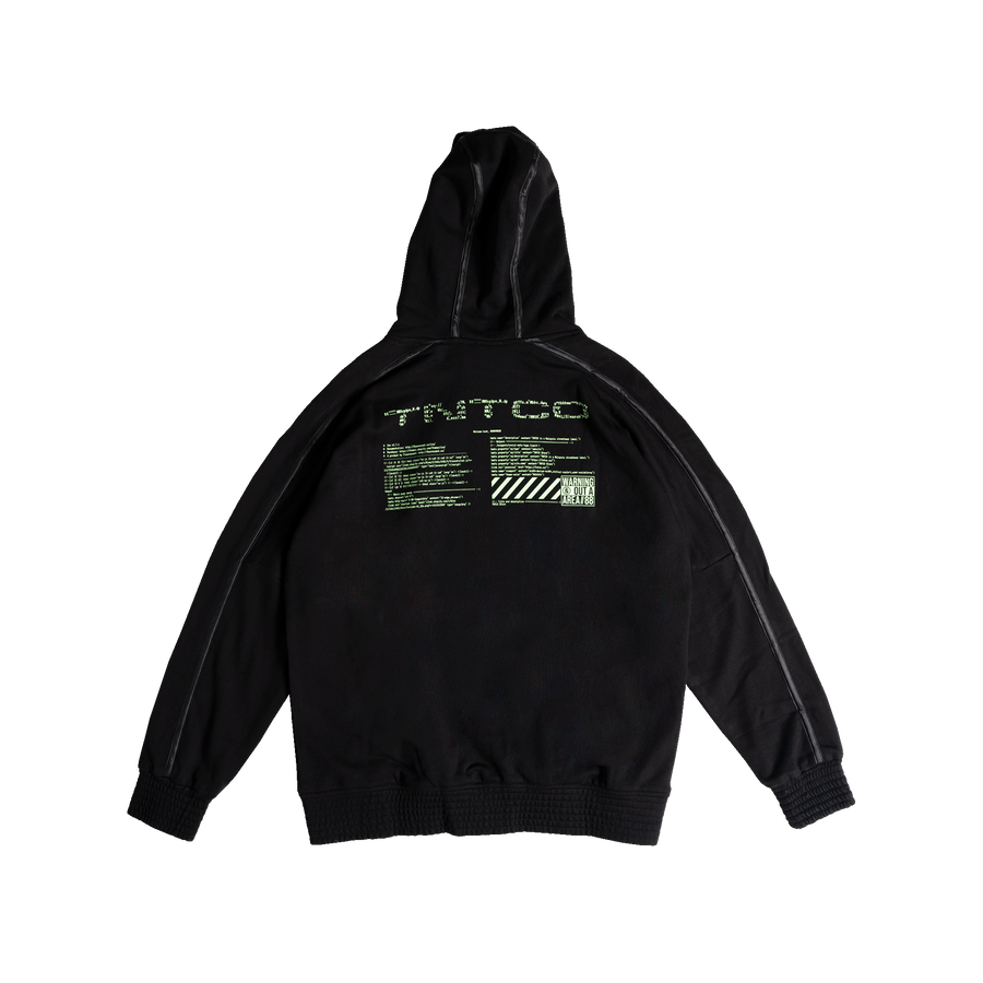 TNTCO | Coding Hooded Sweatshirt Black