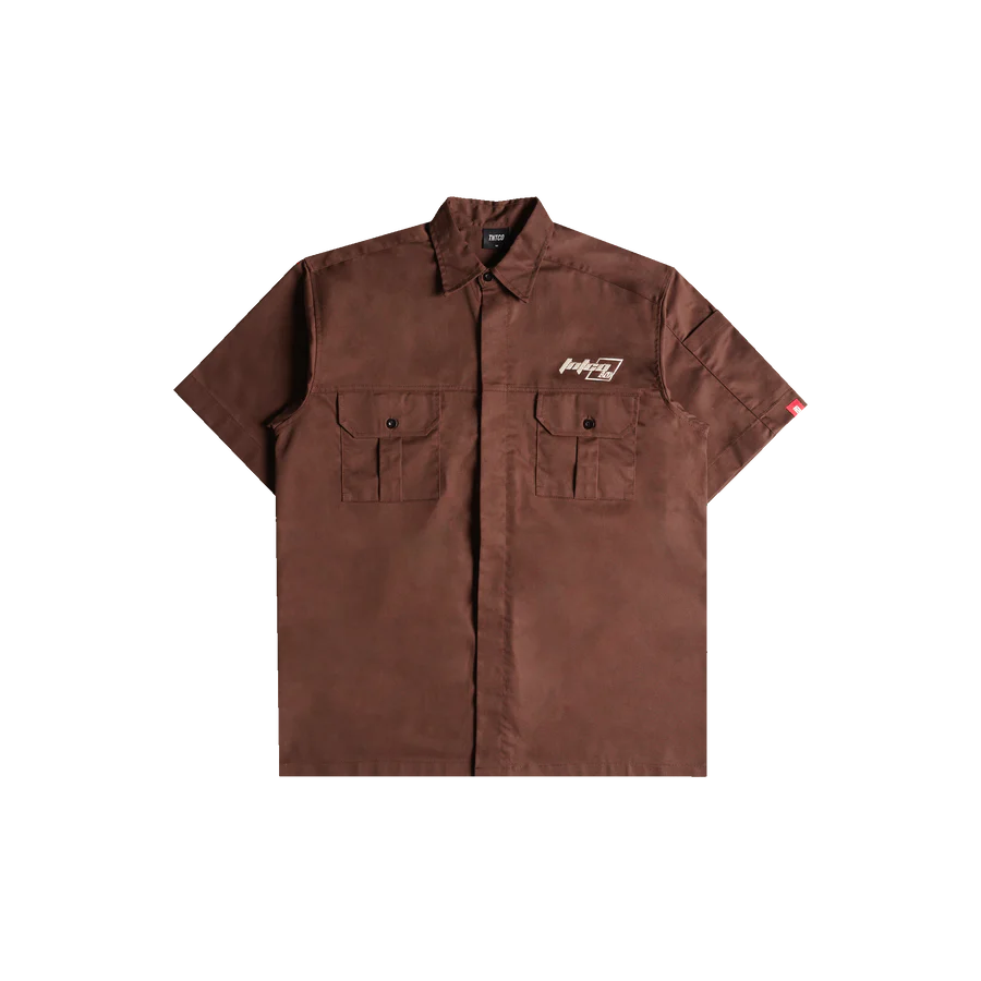 TNTCO x BOXKL Box Shirt Brown