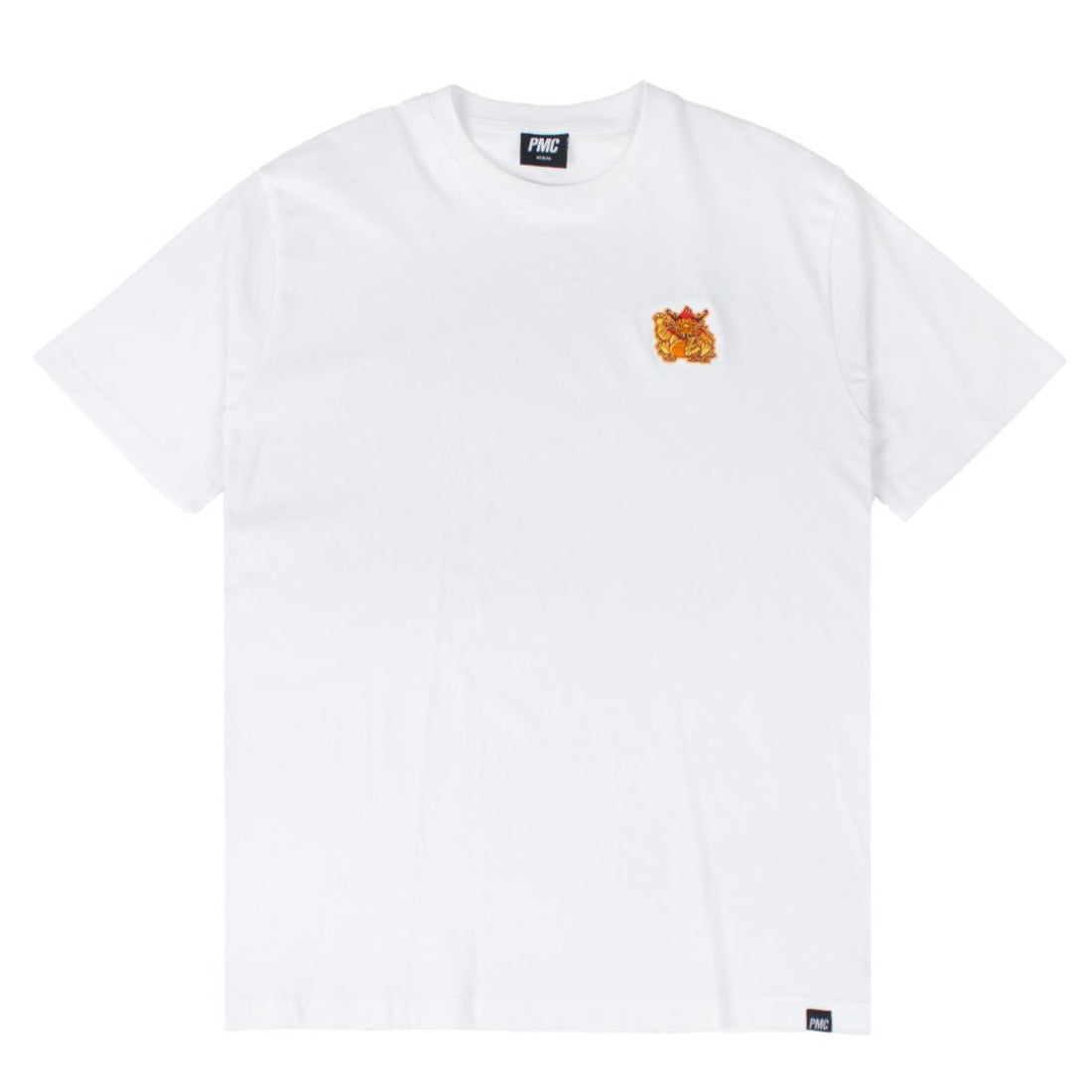 PMC | Embroidered Money Dragon Tee White