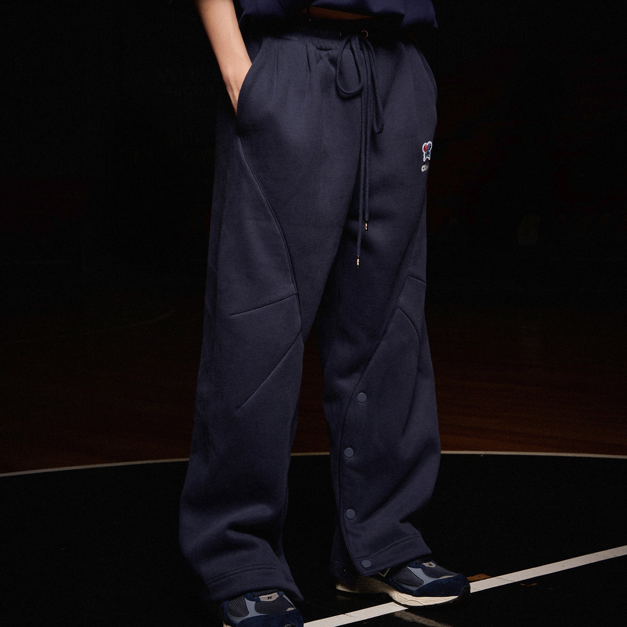 Against Lab | abp. Warm Up Pants Navy !