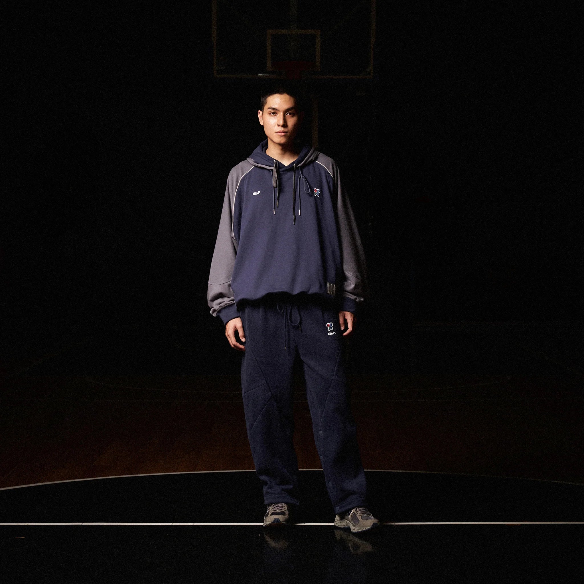Against Lab | abp. Warm Up Pants Navy !