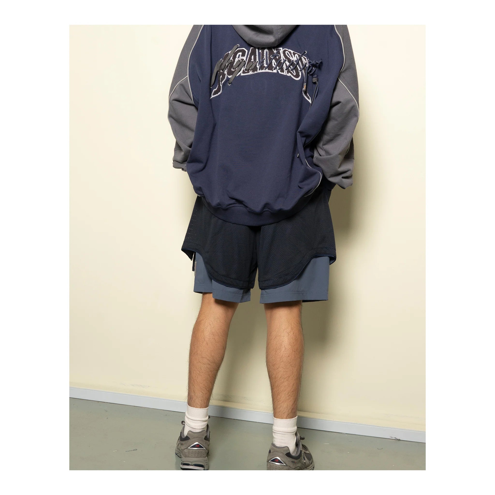 Against Lab | abp. Ball Shorts Navy !