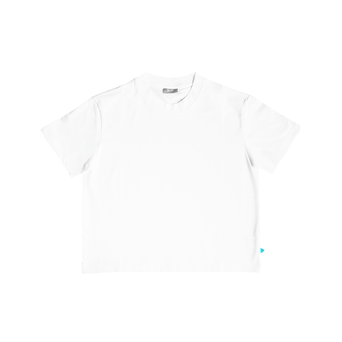 "Plain" Crop Tee