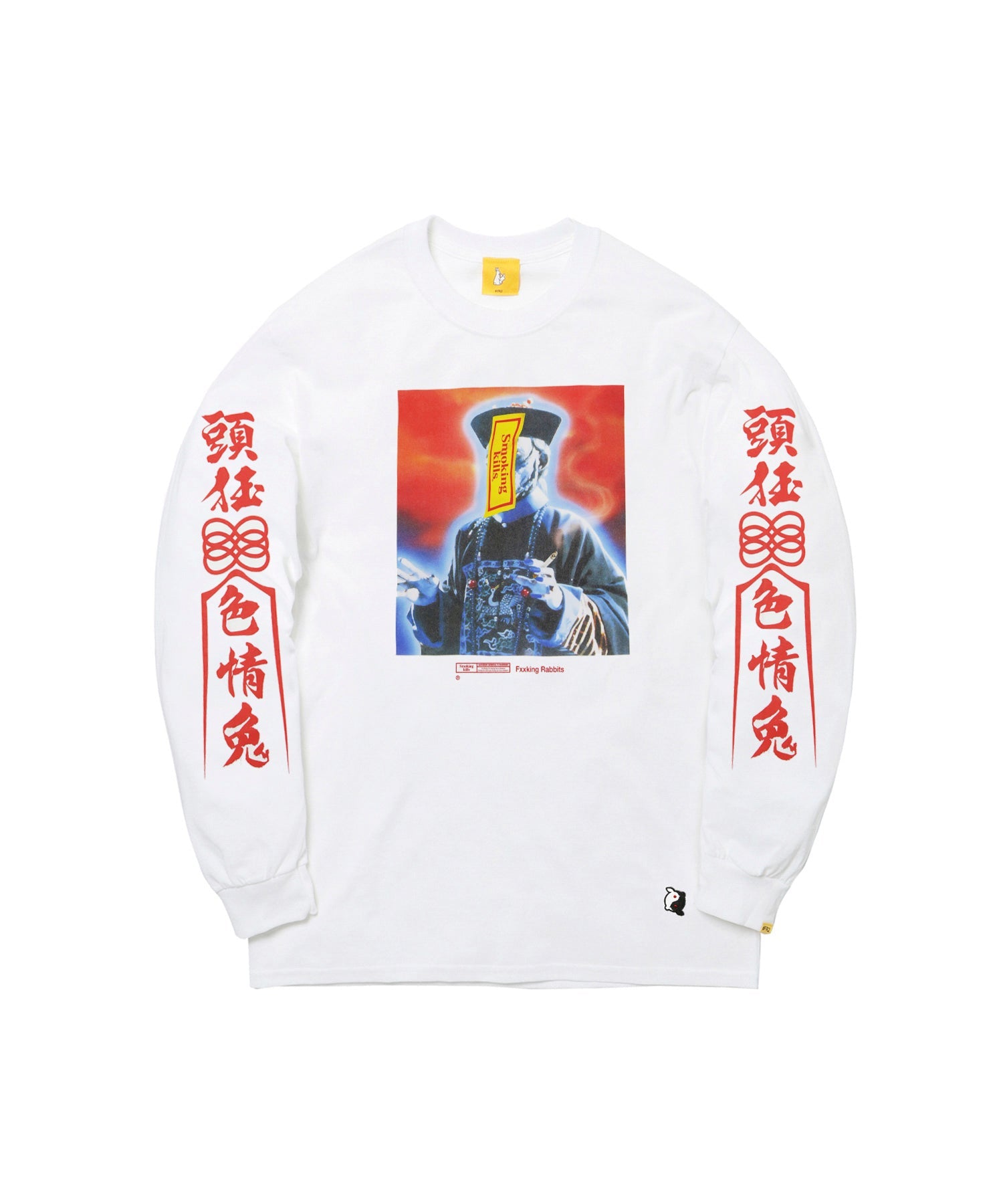 FR2 | The Zombie Long Sleeve Tee White