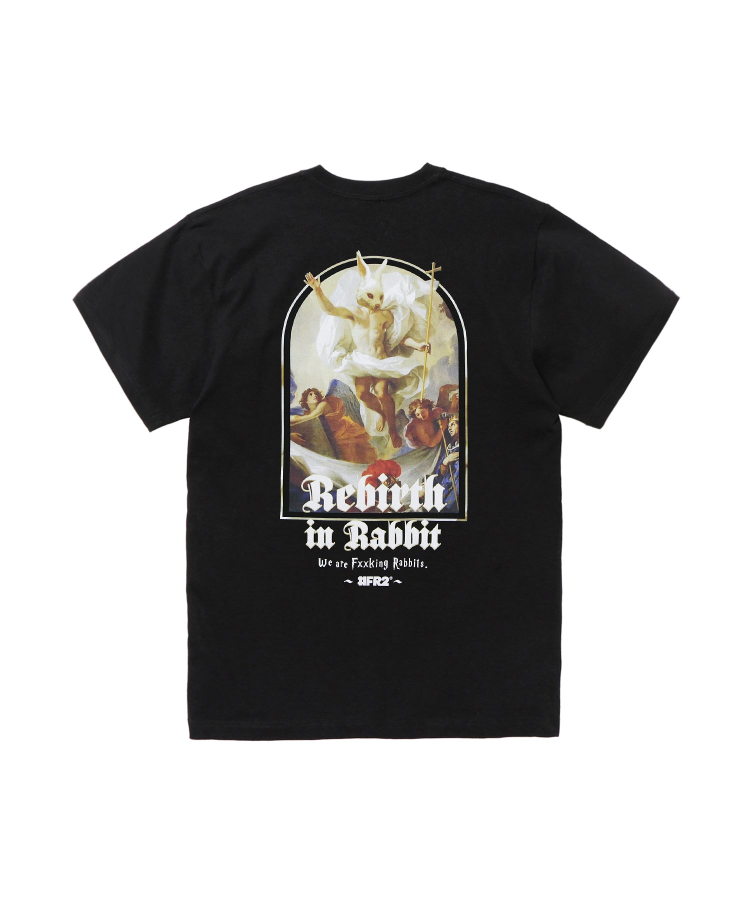 FR2 | Rebirth In Rabbit Tee Black